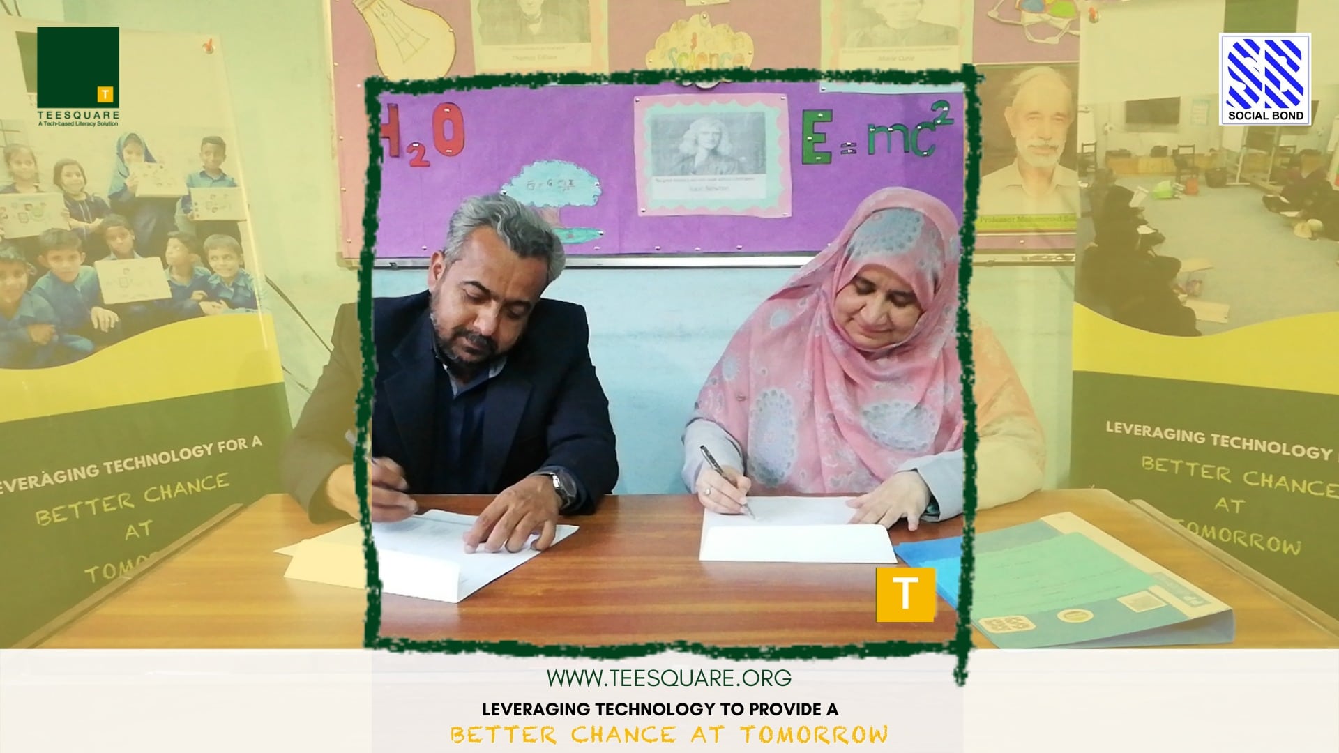 The Social Bond Signs MoU with TeeSquare