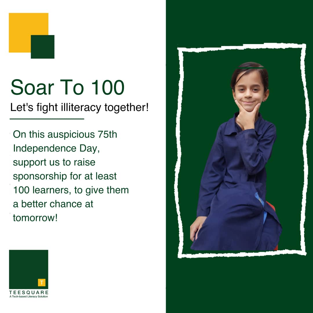 Soar to 100 TeeSqaure Campaign