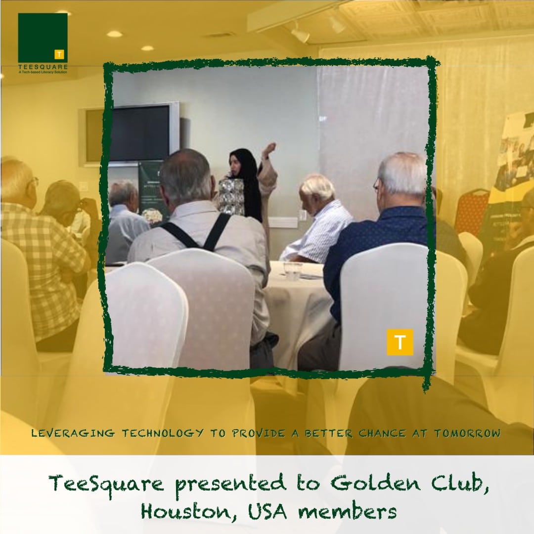 TeeSquare presents to Golden Club
