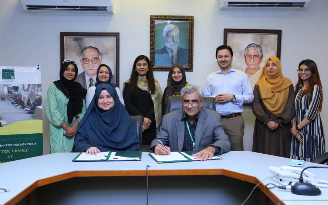 Ziauddin University and TeeSquare, MOU Signing:Education Research and Grants