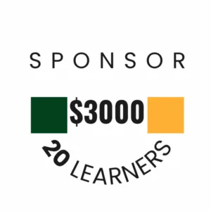 Sponsor 20 Learners - Annual