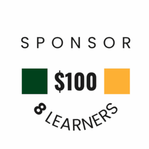 Sponsor 8 Learners - Monthly